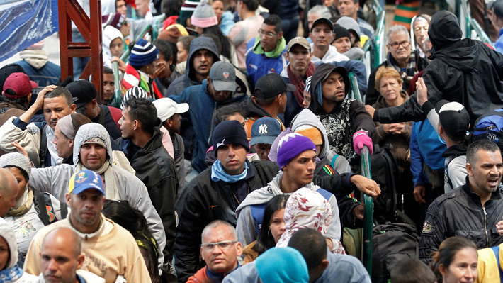 ONU: Éxodo de venezolanos suma 2,3 millones hasta junio de este año