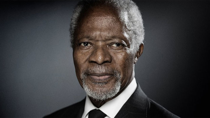 Ex secretario general de la ONU Kofi Annan fallece a los 80 años