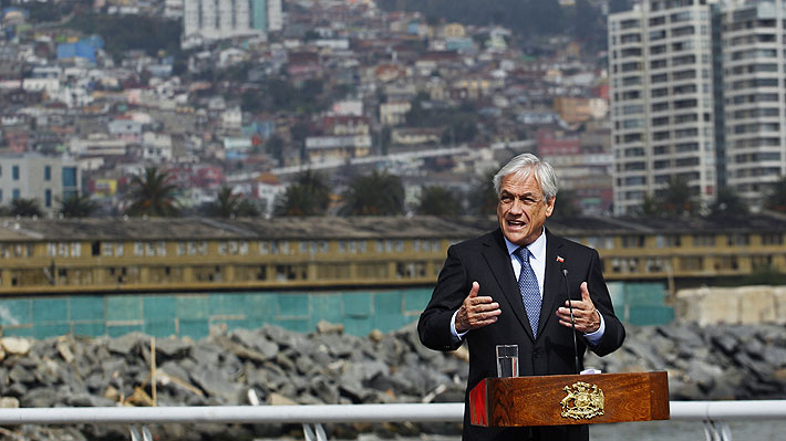 Presidente Piñera: Nube tóxica en Quintero "probablemente sea óxido de azufre particulado"