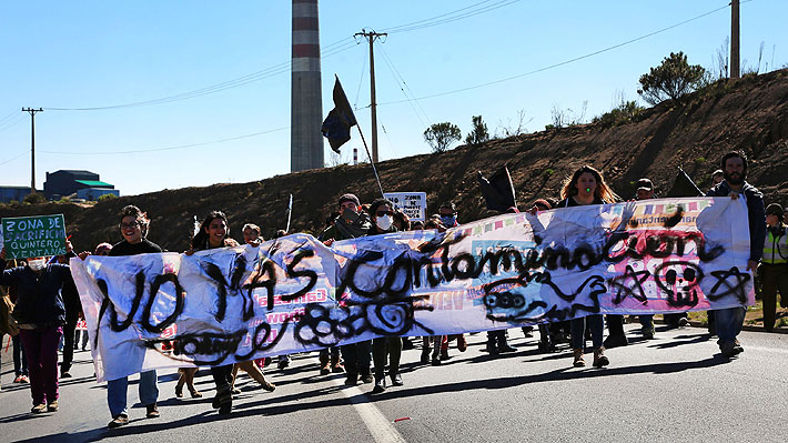 Vecinos de Quintero y Puchuncaví: "Aquí se están vulnerando derechos constitucionales"