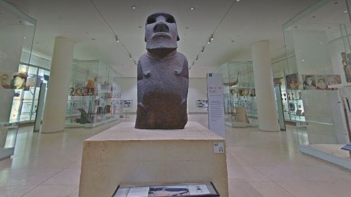 Museo Británico recibe carta de comunidad rapanuí que pide la devolución de moái