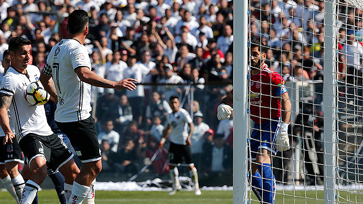 Mira el gol de Insaurralde que le dio a Colo Colo otra victoria sobre la U en el Monumental