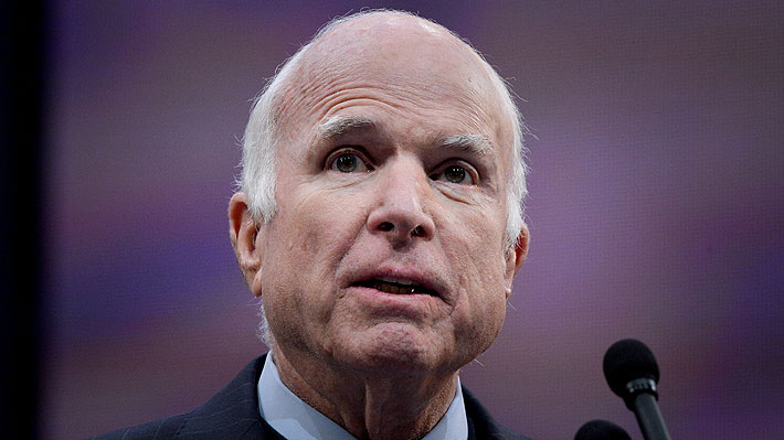 A los 81 años muere el senador estadounidense John McCain