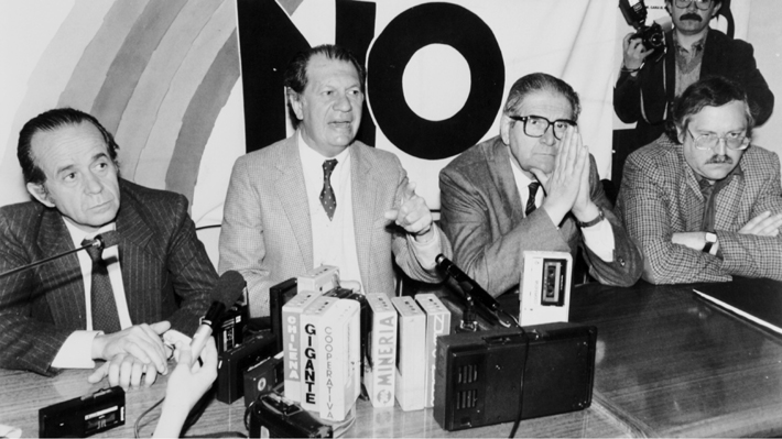 Triunfo del NO: El rol que jugaron los actuales partidos en el trascendental plebiscito de 1988