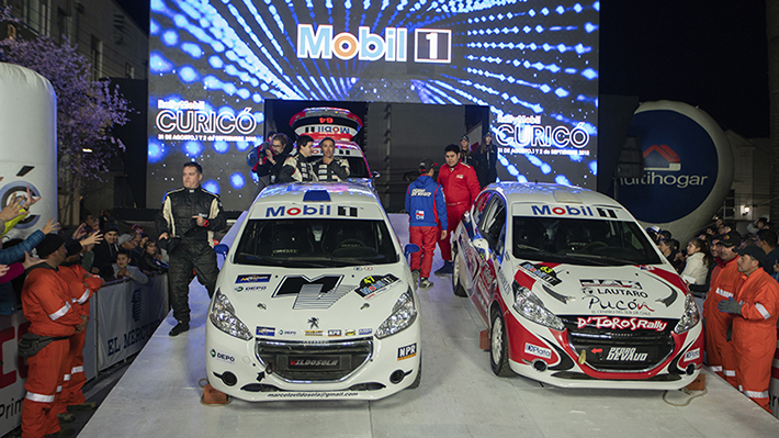 Curicó vivió una verdadera fiesta con la presentación del RallyMobil