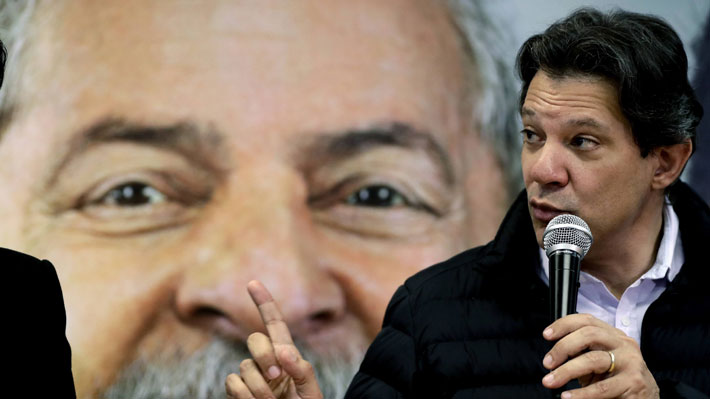 Lula recibirá en la cárcel a Haddad para definir rumbo del PT de cara a las elecciones en Brasil