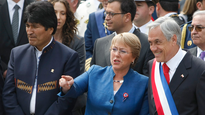 Morales asegura que hubo una "negociación" por el mar con Bachelet y que Piñera quiere "resolver los temas pendientes"