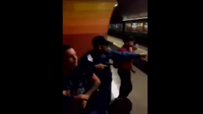 Metro considera que guardia que empuñó pistola en estación "no cumplió procedimiento"
