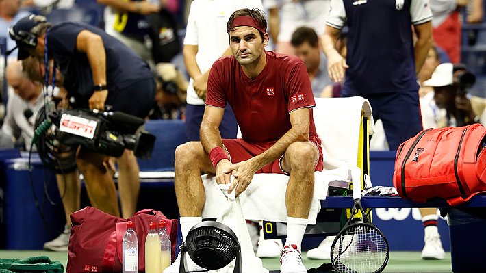 Federer vive un "infierno" y realiza fuerte confesión tras caer sorpresivamente en octavos del US Open