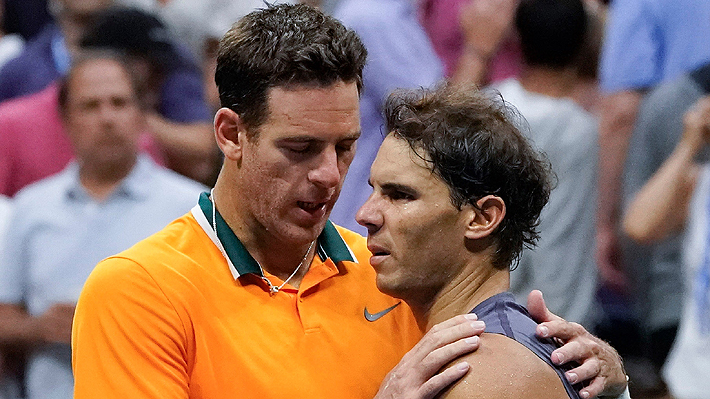 Juan Martín del Potro muestra solvencia en su tenis y tras abandono de Rafael Nadal avanza a la final del US Open