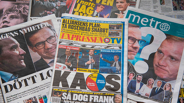 Un día después de las elecciones, reina la incertidumbre política en Suecia