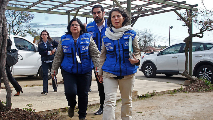 Funcionarios de la OMS realizaron visita a Quintero y se reúnen con intendente por intoxicaciones