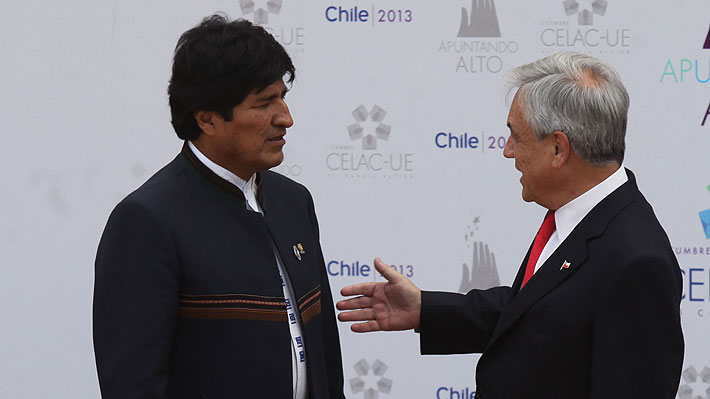 Evo Morales: "Estoy seguro que podemos compartir con Piñera y no dejar temas pendientes para las nuevas generaciones"