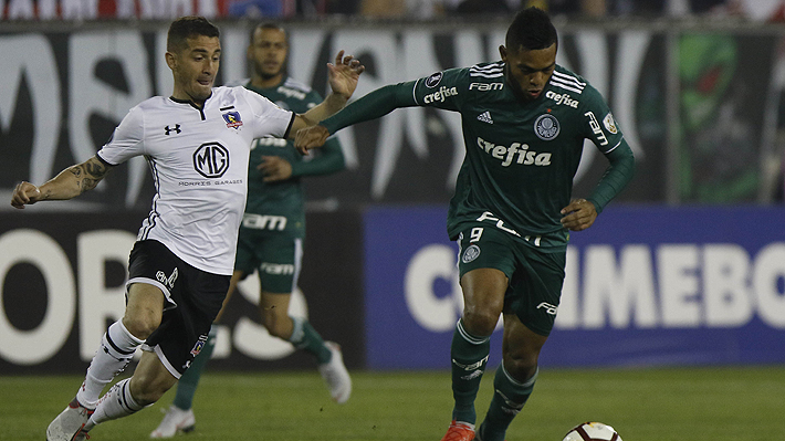 El segundo fue tras una contra letal: Mira los goles de Palmeiras ante Colo Colo en la Libertadores