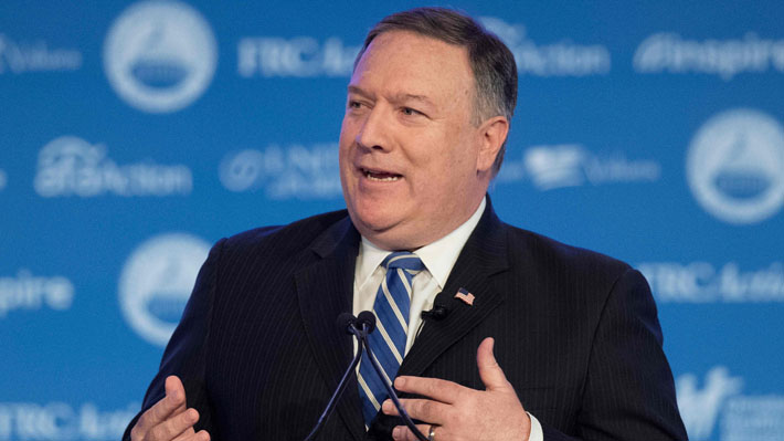 Mike Pompeo afirma que EE.UU. prepara una "serie de acciones" contra Venezuela para los próximos días