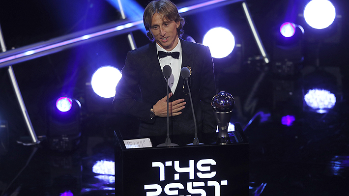 Luka Modric gana el premio The Best y rompe el duopolio Cristiano-Messi
