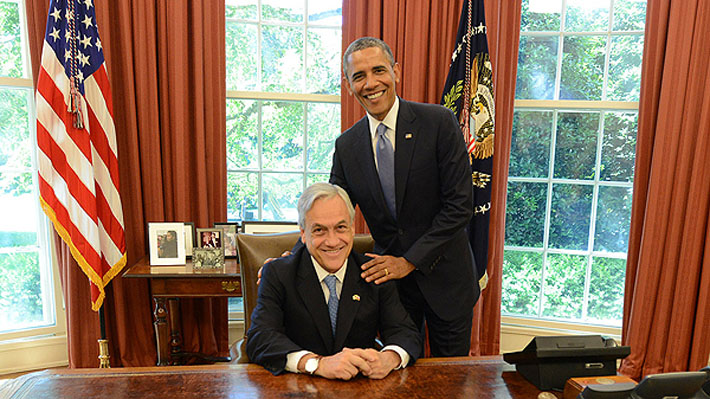 Cita de Piñera con Trump: Cómo fue la primera visita de los Presidentes chilenos a la Casa Blanca