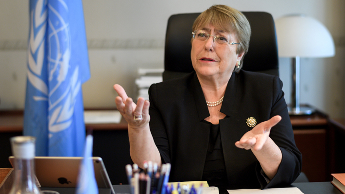 Bachelet dice en la ONU que "una intervención" cuando hay violaciones a los DD.HH. no siempre es "útil"