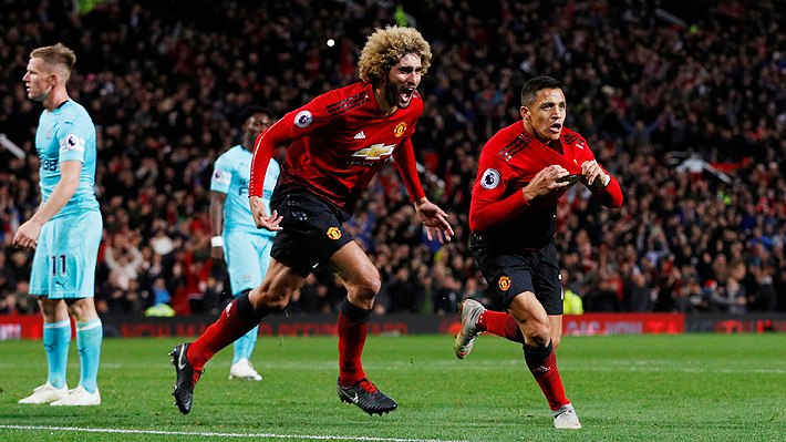 Memorable: El United perdía 2-0, pero Alexis ingresó y anotó el de la victoria para dar vuelta el partido y salvar a Mourinho