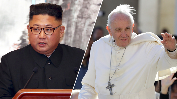 Seúl asegura que Kim Jong-un quiere que el Papa visite Norcorea