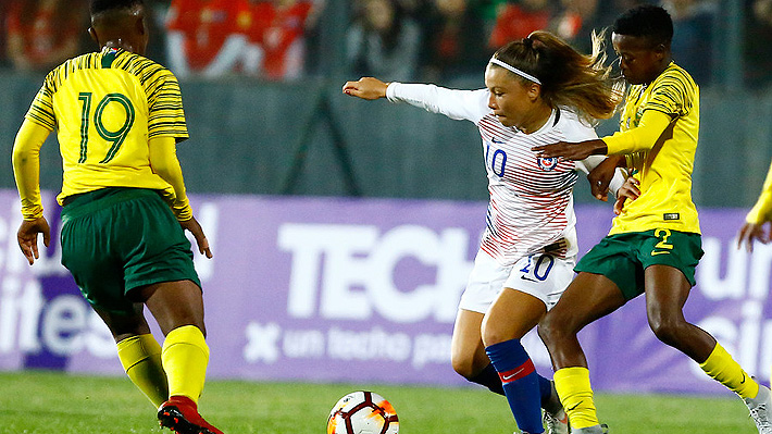 La "Roja" femenina mostró carácter y rescató un intenso empate ante Sudáfrica en Santa Laura
