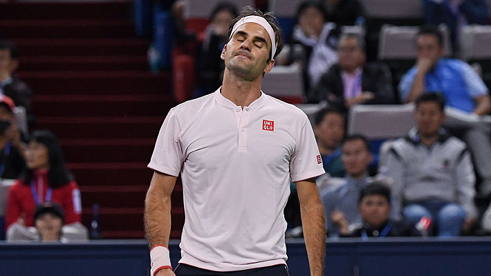 Mira el increíble y "milagroso" punto que le ganaron a Roger Federer en el Masters 1000 de Shanghai