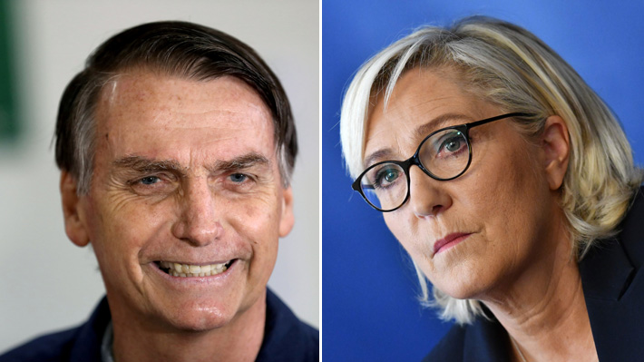 Marine Le Pen: "No veo qué hace a Bolsonaro un candidato de extrema derecha"