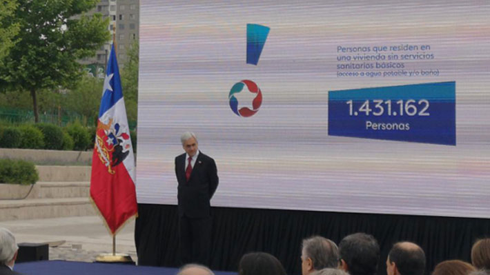 Piñera presenta programa para combatir la pobreza marcando diferencias con gobiernos anteriores