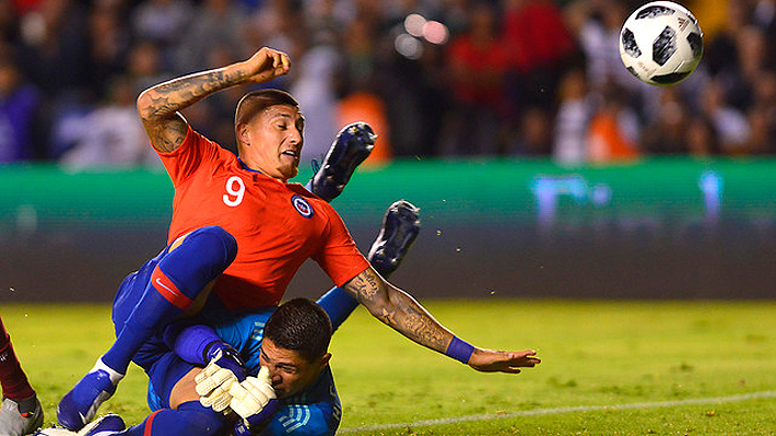 Mira el agónico gol de Nicolás Castillo con el que Chile venció a México en Querétaro