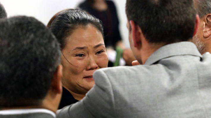 Perú: Tribunal acepta apelación de Keiko Fujimori y ordena su liberación