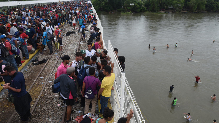 Honduras cierra "de manera temporal" punto fronterizo con Guatemala tras ingreso de migrantes