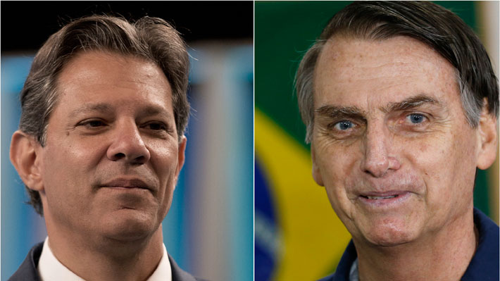 A siete días de la segunda vuelta: Abren nueva investigación sobre "noticias falsas" contra Haddad y Bolsonaro