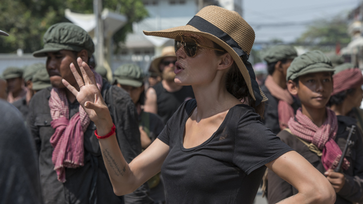 La actriz Angelina Jolie visita Perú para reunirse con refugiados venezolanos