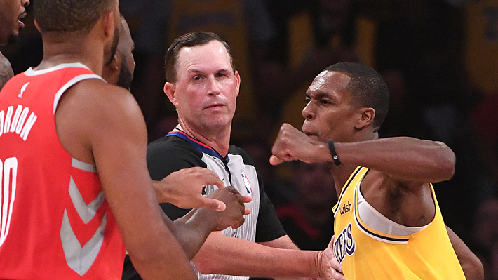 Ya se conocieron las sanciones de la pelea en el partido entre los Rockets y los Lakers por la NBA