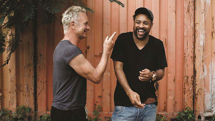 Video: Sting y Shaggy celebraron sus cumpleaños en Santiago previo a su primer concierto como dúo en Chile