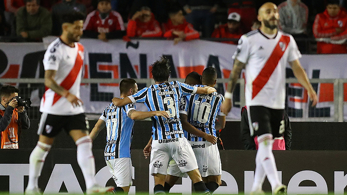Gremio da un paso importante a la final de la Libertadores tras vencer a River Plate como visitante en Argentina
