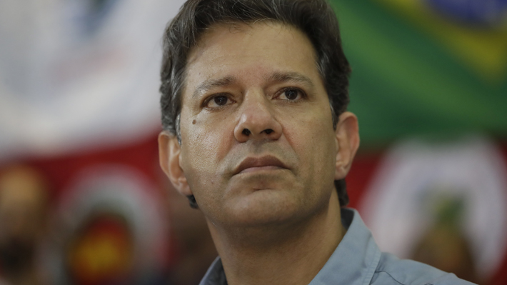 Haddad dice que "luchará" hasta último momento para evitar que el "fascismo se instale en Brasil"