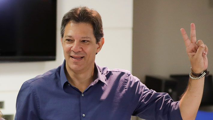 Pese a encuestas, Haddad confía en derrotar a Bolsonaro: "Vamos a luchar hasta el último minuto"