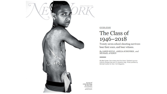 Sobreviviente de tiroteo en colegio de EE.UU. muestra las cicatrices que la tragedia dejó en su cuerpo