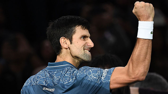 En un partidazo, Djokovic venció a Federer y accedió a la final del Masters 1000 de París-Bercy