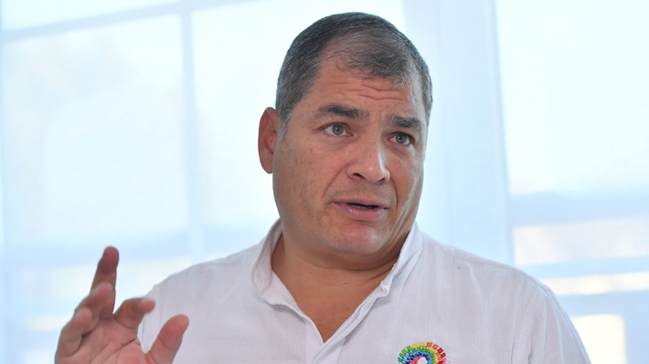 Ex Presidente Rafael Correa pidió asilo en Bélgica ante juicio en su contra en Ecuador