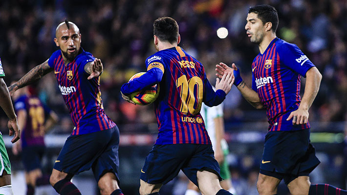 "Guerrero, adrenalínico y duro": Prensa española califica a Vidal como el mejor junto a Messi en caída del Barça
