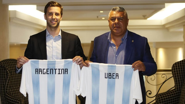 Uber se transforma en auspiciador de la selección de fútbol argentina y taxistas convocan a protestas