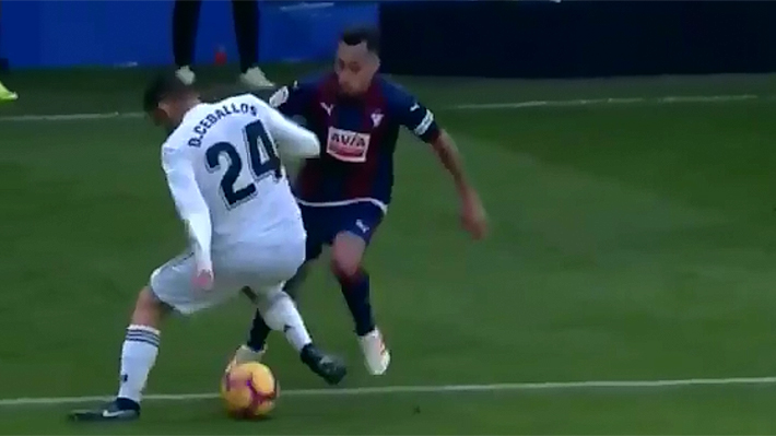 El túnel de Fabián Orellana que casi termina en golazo ante el Real Madrid y por el que es alabado en España