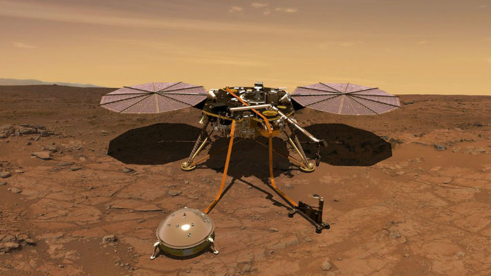 InSight, la sonda de la NASA que buscará los secretos en la profundidad de Marte realiza su complejo amartizaje