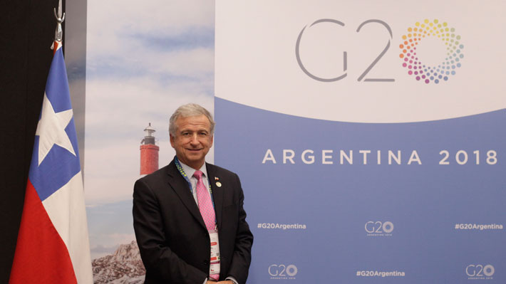 Ministro Larraín destaca "consenso amplio" entre líderes del G20 en avanzar hacia "un comercio más libre"
