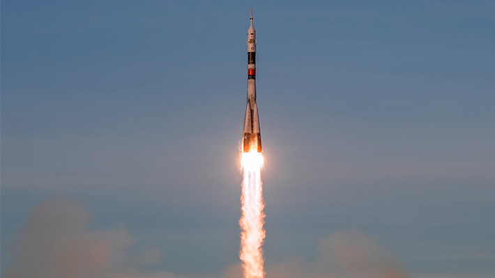 En seis horas se acoplaría: Cohete ruso despega exitosamente hacia la Estación Espacial Internacional