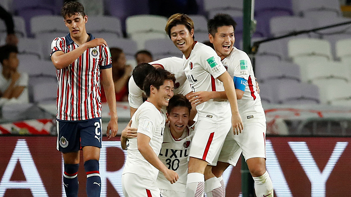 Kashima Antlers da la primera sorpresa del Mundial de Clubes al vencer a las Chivas y jugará en semifinales ante el Real Madrid