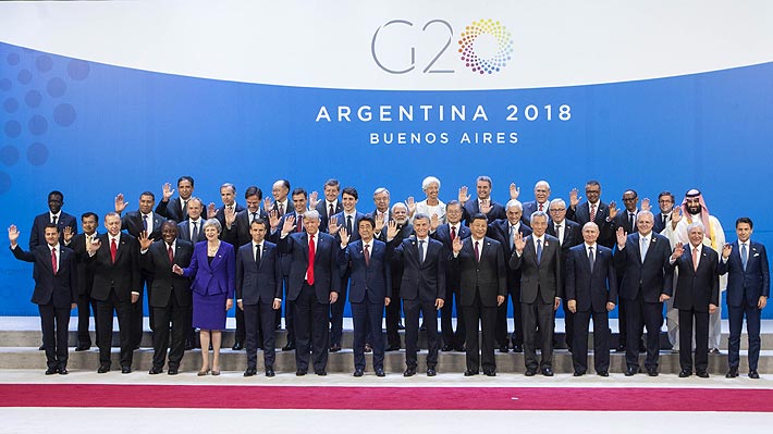 Chile participará en el G20 de 2019 en Japón y será la tercera vez que asiste al poderoso bloque