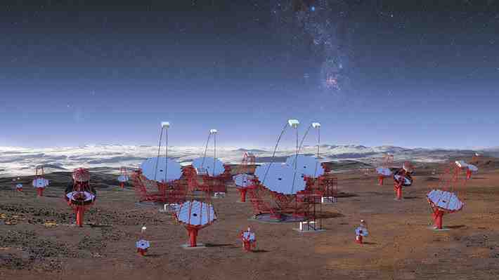 ESO operará el observatorio de rayos gamma más grande de la Tierra en Chile: Tendrá 33 telescopios más que ALMA
